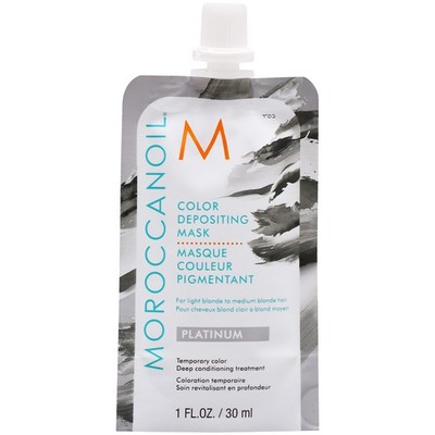 Moroccanoil Color Depositing Mask Platinum Haarmaske 30ml für gefärbtes Haar
