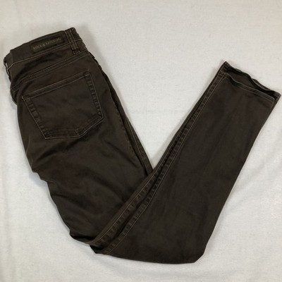 Rock & Republic Berlin Mid Rise Skinny Jeans Women's Size 10 Brown 30 W 31 I