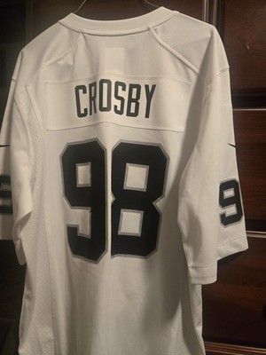 Las Vegas Raiders Men's Maxx Crosby Away Jersey Medium