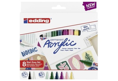 edding Acrylic Start Easy nordic 8St