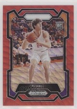 2024-25 Panini Prizm Draft Picks Red Wave Prizm PJ Hall #55 5b1