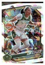 2025 Panini Prizm WNBA #110 Zia Cooke Ice Prizms