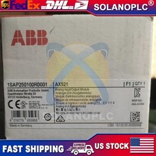 One ABB 1SAP250100R0001 AX521 Analog Input Mo...