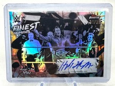 2025 Topps WWE Finest Moments Auto Black Refractor Auto Honky Tonk Man 21/25