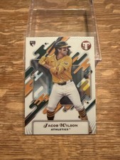 2025 Topps Pristine Jacob Wilson RC Rookie Chrome #64 Athletics
