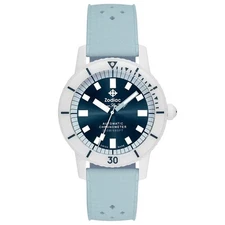 Zodiac Super Sea Wolf White Ceramic Compression Diver ZO9590
