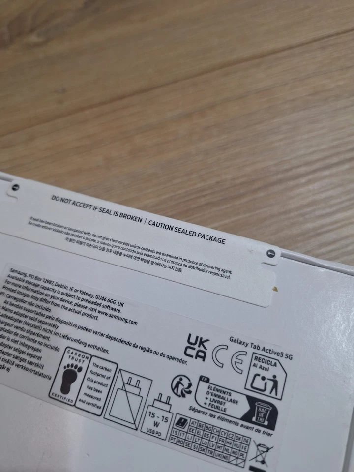 Samsung Galaxy Tab Active 5 5G Green 128GB + 6GB Single-SIM Unlocked RRP 509£ - Image 4 of 4