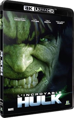The Incredible Hulk 4K NEW Cult Blu-Ray 2-Disc Set Louis Leterrier Edward Norton
