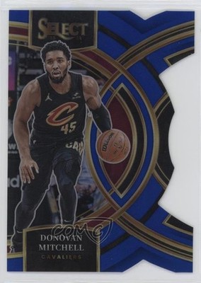 2023 Panini Select Premier Level Blue Prizm Die-Cut /249 Donovan Mitchell 13lw