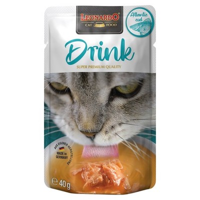 Leonardo Drink Atlantic Cod 40 g, UVP 0,59 EUR, NEU