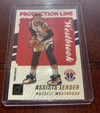 2021-22 Panini Donruss - Production Line Russell Westbrook #1 Press Proof