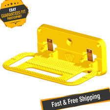 Carr 193017 Hd Mega Safety Yellow Hitch Step Wlight For 2 And 2-12 Receivers