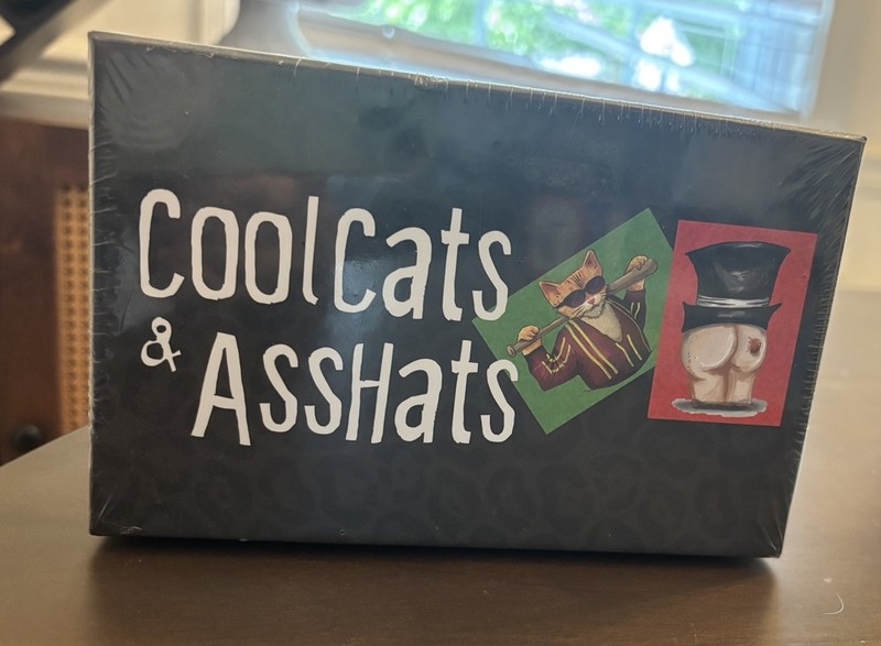 Cool Cats And AssHats Fun Adult Party Game New Sealed- BRAND NEW