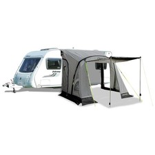 Quest Falcon 220 AIR inflatable Mid Grey Caravan Porch Awning A3500A-MG