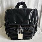 Staya Diaper Bag Backpack NWT New Black 100% Water-Resistant Nylon Baby Large