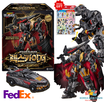 Miniforce Dinoid Warrior REX KAISER Black Edition 2026 + Pre-order