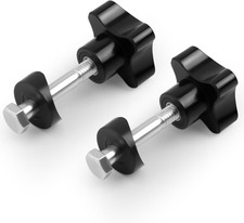 2 Sets Rollator Walker Replacement Arm Adjustment Knobs Universal Parts for Driv