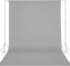 5FTx7FT Grey Backdrop Background for Photography Photoshoot Non-Reflective, Po