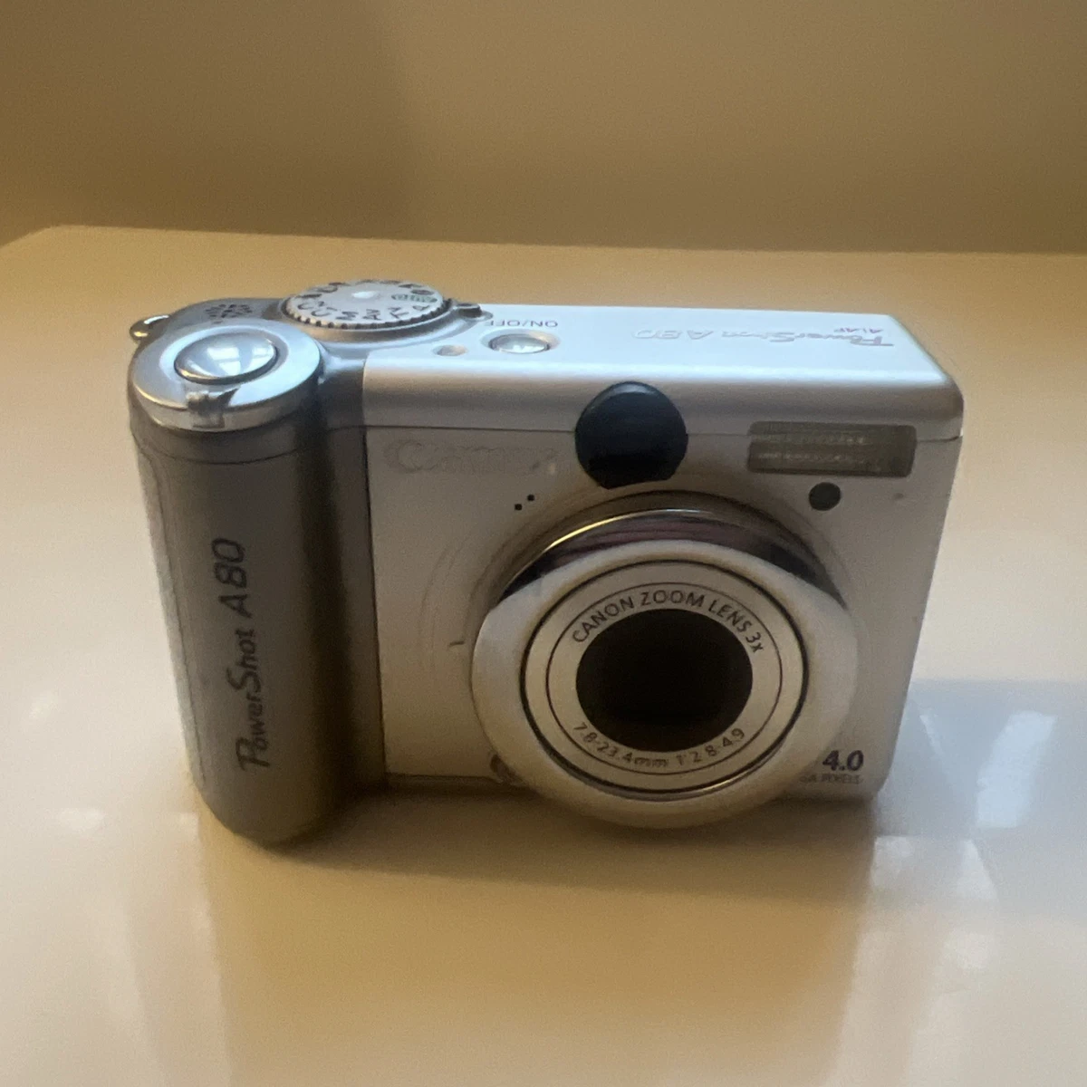 【完動品・電池付】Canon PowerShot A80 デジタルカメラ Amazon.com : Canon PowerShot A80 4MP Digital Camera w/ 3x Optical