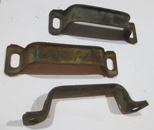 Lot of 3 Vintage Heavy Steel Handles for Barn Gate Shed Door       B2