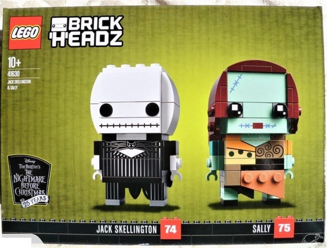 brickheadz jack and sally