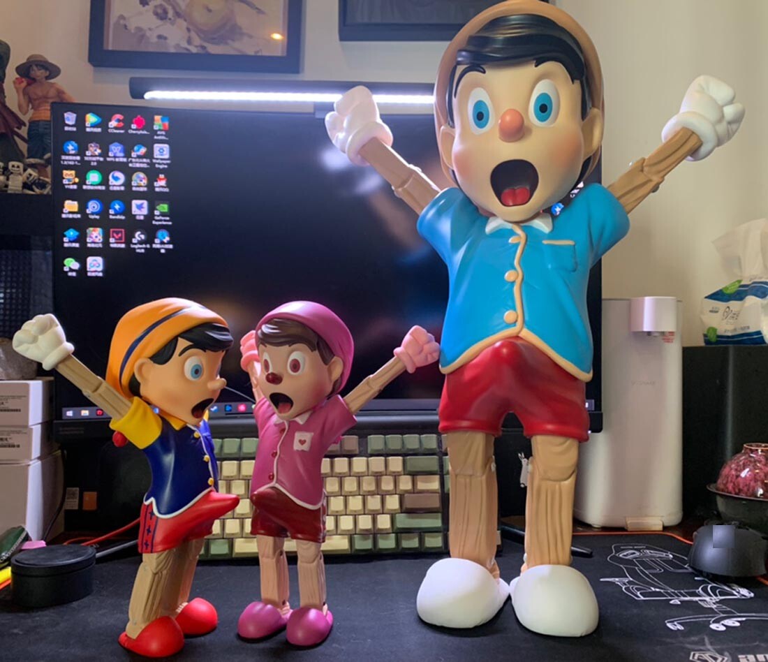 MIGHTY JAXX A WOOD AWAKENING Pinocchio Limited Edition MIGHTY JAXX A WOOD AWAKENING Pinocchio Limited Edition