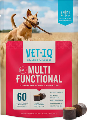 8-In-One Multifunctional Supplement for Dogs, Supports Hip & Joint, Urinary Trac