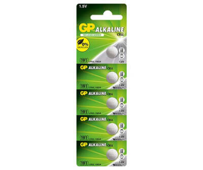 4891199015526 BATERIA ALKALICZNA ZEGARKOWA 1.5V 191 GP BATTERY