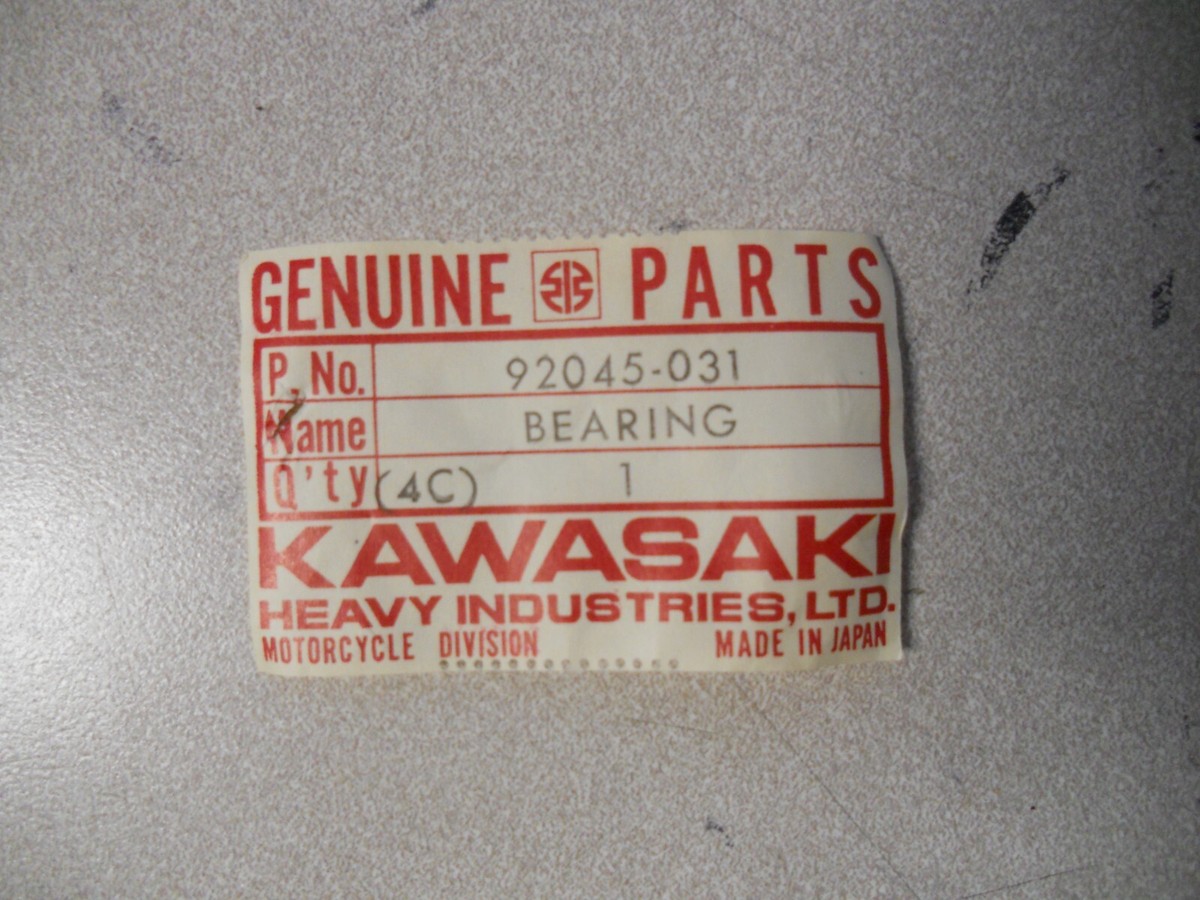 NOS Kawasaki Ball Bearing 74-79 KZ400 80-83 KZ440 84 Z440 92045