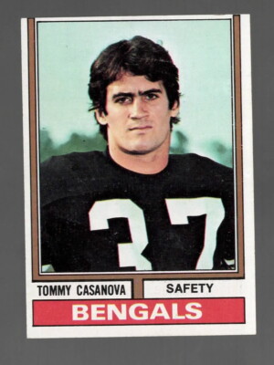 1974 Topps #347 Tommy Casanova Excellent