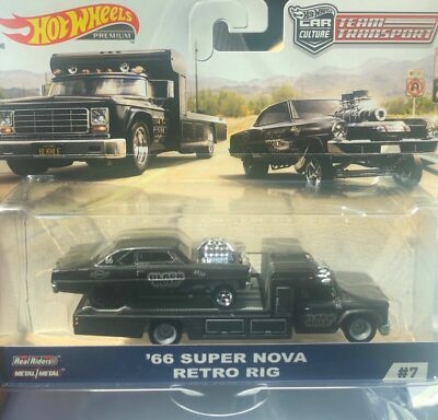 No7 1/64 Hot Wheels  TEAM TRANSPORT 66 SUPER NOVA Wheel variation Australia only