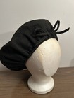 Beret Women’s Black Basque Beret Hat With Bow — photo 6