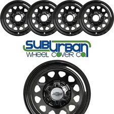 FITS 2023-2024 Chevrolet Colorado WT # IMP-100BLK 17" BLACK Wheel Skins SET/4