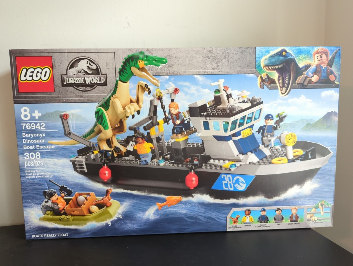 あーも LEGO 76942 Baryonyx Dinosaur Boat Escape Set Parts List