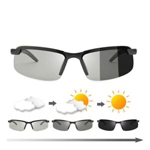 Men's Photochromic Sunglasses with Polarized Lens 100% UV For Outdoor Hot