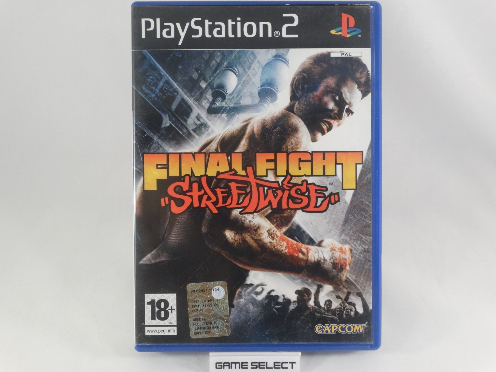 Final Fight Streetwise PS2 Playstation - Pal Esp Ita Original Complet