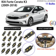 LED Light Bulbs Interior Light Kit Xenon White for 2009-2018 KIA Forte Cerato K3