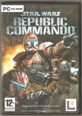 PC CD-ROM STAR WARS REPUBLIC COMMANDO 12+ MANUAL AND SUBTITLES IN ITALIAN