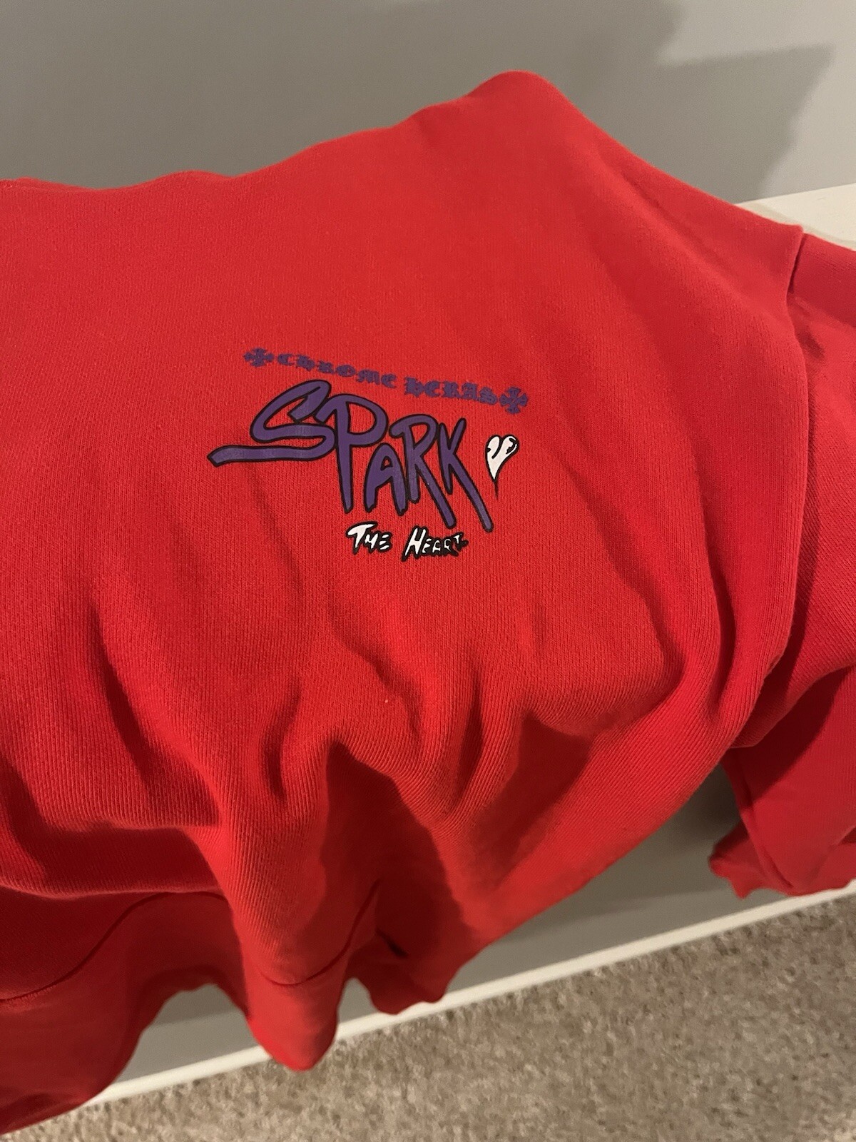 Chrome Hearts Hoodie Red