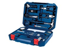 Genuine Bosch 2.607.002.790 All-in-One Metal Hand Tool Kit Blue 108 Pieces