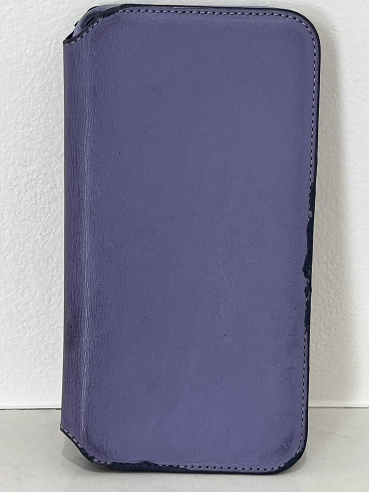 APPLE LEATHER FOLIO IPHONE CASE XS LILAC IB GENUINE ORIGINL RRP£99 MVF92ZM/A - Image 3 of 4