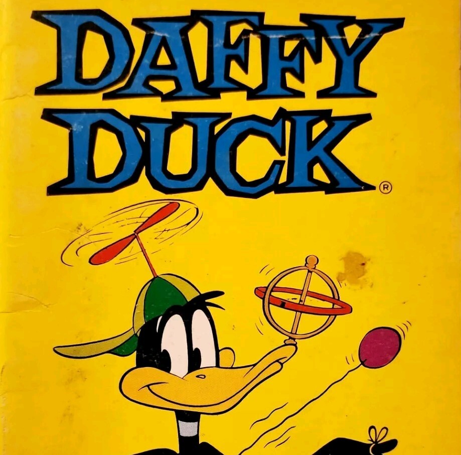 1980 Daffy Duck Paperback Comic Booklet 1st Edition Warner Brothers Vintage C83