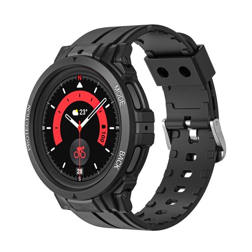 For Samsung Galaxy Watch 5 Pro 4 Classic 42/46/44/40/45mm Case Sport Band Strap - Picture 10 of 135