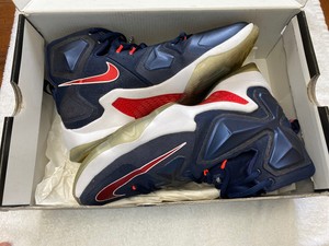 lebron 13 navy blue and red