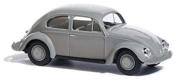 Busch 52904 Vw KäFer Brezelfenster Grau Modellauto H0 1:87 Spurweite_Details-image