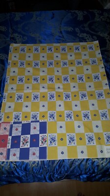 Vintage Samarcand Selections Fabric Sample-100% cotton-Spain-31''×38''- g01