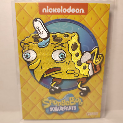SpongeBob SquarePants SpongeMock Meme Iron On Patch Official Collectible