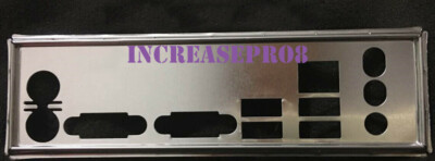 Backplate I/O For ASRock G41C-VS & N68-S & G41M-VS3 Motherboard Shield IO