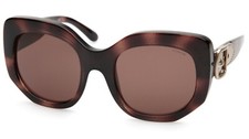 Image of NEW COACH HC 8228 L1003 550073 Dark Tortoise Shimmer SUNGLASSES 53-21-140 B52mm