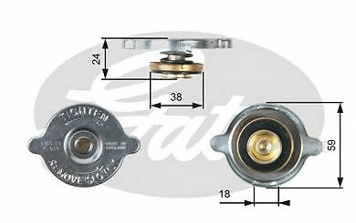 TAPA RADIADOR PUERTAS TOYOTA STARLET 1.2 S (KP62) 1978-1982 - Imagen 2 de 4